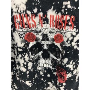Gildan Black Skull Guns' N Roses Crewneck Sweatshirt Size S
